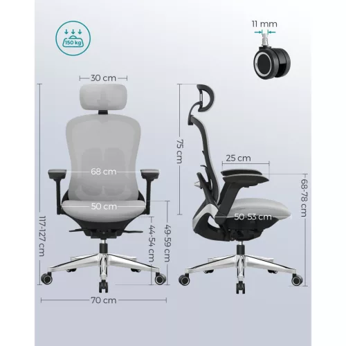 songmics-scaun-de-birou-scaun-ergonomic-reglabil-din-panza-gri
