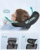 Scaun de birou, ergonomic, cu suport lombar reglabil, negru