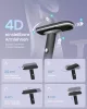 Scaun de birou, ergonomic, suport reglabil, negru cerneală