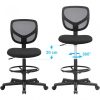 songmics-scaun-birou-cu-textil-plasa-neagra
