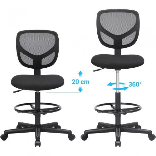 songmics-scaun-birou-cu-textil-plasa-neagra