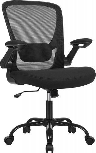 songmics-scaun-de-birou-ergonomic-cu-suport-lombar-si-functie-de-balansare-negru