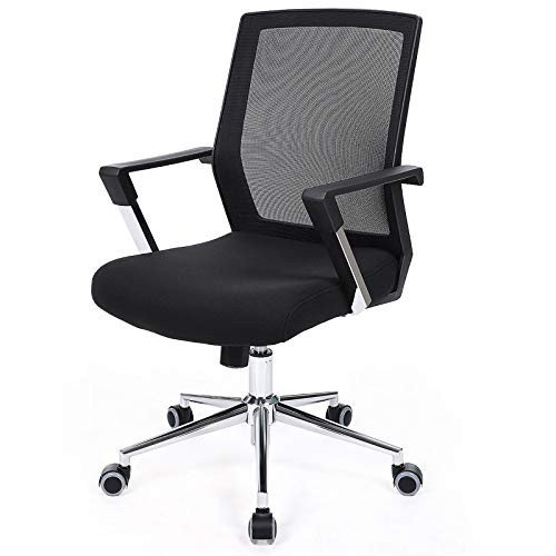 songmics-scaun-de-birou-ergonomic-cu-cotiera-negru