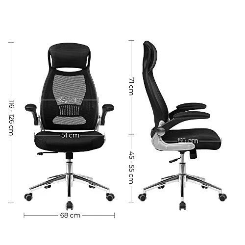 songmics-scaun-de-birou-ergonomic-cu-cotiere-si-tetiere-negru