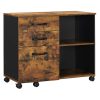 vasagle-dulap-de-birou-cu-sertare-rulant-cu-3-sertare-rafturi-maro-rustic-80x40x66cm