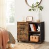vasagle-dulap-de-birou-cu-sertare-rulant-cu-3-sertare-rafturi-maro-rustic-80x40x66cm