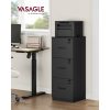 vasagle-dulap-de-birou-cu-sertare-rulant-3-sertare-negru-41x40x103cm