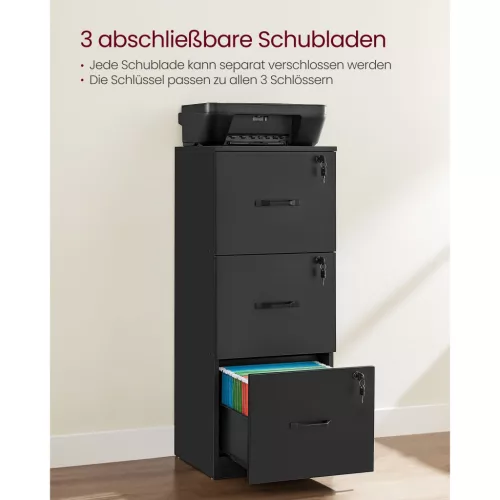 vasagle-dulap-de-birou-cu-sertare-rulant-3-sertare-negru-41x40x103cm
