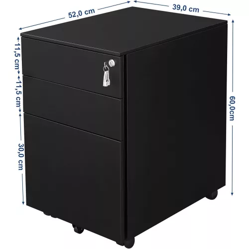 songmics-dulap-de-birou-cu-sertare-rulant-cu-3-sertare-negru-39x52x60cm