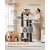 feandrea-stalp-de-zgariat-pentru-pisici-cu-cos-de-odihna-gri-porumbel-si-negru-50x50x160cm
