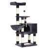 feandrea-stalp-de-zgariat-pentru-pisici-cu-cos-de-odihna-gri-fum-60x45x14cm