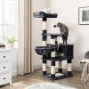 feandrea-stalp-de-zgariat-pentru-pisici-cu-cos-de-odihna-gri-fum-60x45x14cm