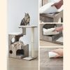 feandrea-stalp-de-zgariat-pentru-pisici-cu-pestera-pentru-pisici-gri-si-alb-66x42x88cm