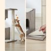 feandrea-stalp-de-zgariat-pentru-pisici-cu-pestera-pentru-pisici-gri-si-alb-66x42x88cm