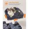 feandrea-stalp-de-zgariat-pentru-pisici-cu-casa-xxl-gri-inchis-50x50x164cm