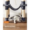 feandrea-stalp-de-zgariat-pentru-pisici-cu-casa-xxl-gri-inchis-50x50x164cm