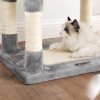 feandrea-stalp-de-zgariat-pentru-pisici-turn-pisici-cu-cos-de-odihna-gri-60x45x14cm