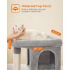 feandrea-stalp-de-zgariat-pentru-pisici-cu-doua-casute-pentru-pisici-gri-84x60x40cm