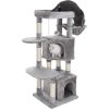 feandrea-stalp-de-zgariat-pentru-pisici-turn-pisici-cu-cos-de-odihna-gri-49x45x120cm