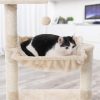 feandrea-stalp-de-zgariat-pentru-pisici-cu-hamac-de-plus-alb-crem-70x50x36cm