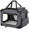feandrea-geanta-de-transport-pentru-caini-gri-60x42x42cm