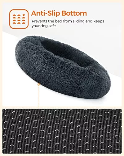 feandrea-pat-pentru-caini-pufos-moale-rotund-60-cm-gri-inchis