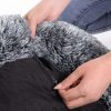 feandrea-pat-pentru-caini-pufos-moale-rotund-80-cm-gri
