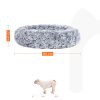 feandrea-pat-pentru-caini-pufos-moale-rotund-80-cm-gri