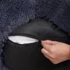 feandrea-pat-pentru-caini-pufos-moale-rotund-80-cm-gri-inchis