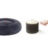 feandrea-pat-pentru-caini-pufos-moale-rotund-80-cm-gri-inchis