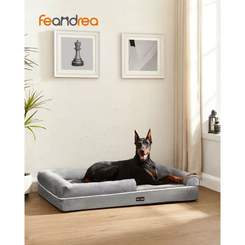 feandrea-pat-ortopedic-pentru-caini-cu-husa-antiderapanta-si-lavabila-gri-1208525cm