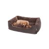 feandrea-pat-pentru-caini-cu-husa-moale-lavabila-pentru-caini-mari-maro-110x75x27cm