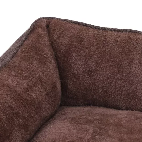 feandrea-pat-pentru-caini-cu-husa-moale-lavabila-pentru-caini-mari-maro-110x75x27cm