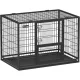 feandrea-custi-pentru-caini-box-caini-xl-negru-107x70x74cm
