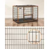 feandrea-custi-pentru-caini-box-caini-xl-negru-107x70x74cm