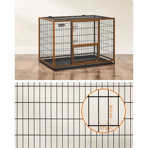 feandrea-custi-pentru-caini-box-caini-xl-negru-107x70x74cm