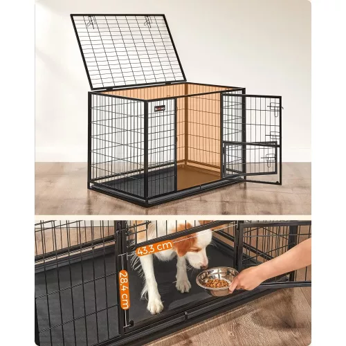 feandrea-custi-pentru-caini-box-caini-xl-negru-107x70x74cm