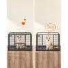 feandrea-custi-pentru-caini-box-caini-xl-negru-107x70x74cm