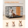 feandrea-cusca-pentru-caini-box-caini-cu-doua-usi-l-neagra-92x57x64cm