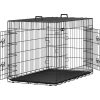 feandrea-custi-pentru-caini-box-caini-cu-doua-usi-negru-122x74x80cm