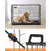 feandrea-custi-pentru-caini-box-caini-cu-doua-usi-negru-122x74x80cm
