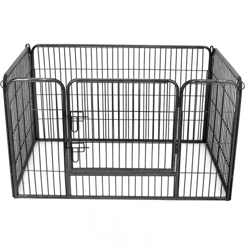 feandrea-gard-pentru-caini-incinta-pentru-caini-gri-122x80x70cm