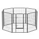 feandrea-gard-pentru-caini-pista-pentru-caini-8-piese-gri-240x80x100cm