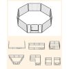 feandrea-gard-pentru-caini-pista-pentru-caini-8-piese-gri-240x80x80cm