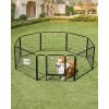 feandrea-gard-pentru-caini-pista-pentru-caini-8-piese-gri-240x80x80cm