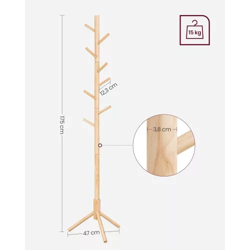 vasagle-cuier-haine-din-lemn-cu-8-carlige-natural