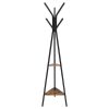 vasagle-cuier-de-haine-cu-rafturi-si-cuier-maro-rustic
