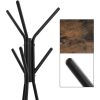 vasagle-cuier-de-haine-cu-rafturi-si-cuier-maro-rustic