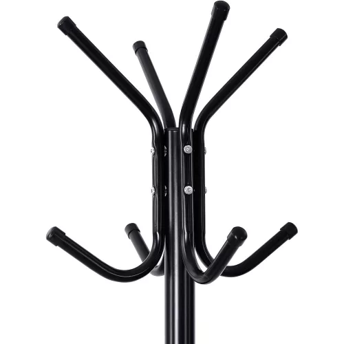 songmics-cuier-haine-metalic-cu-12-carlige-negru