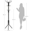 songmics-cuier-haine-metalic-cu-12-carlige-picioare-drepte-negru